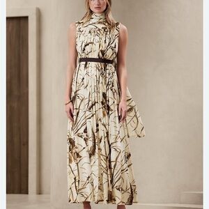 Banana Republic VALENTINA MAXI DRESS Size Large Tall